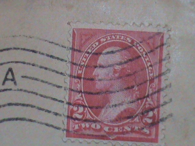 ​UNITED STATES-1894 SC#248 129 YEARS OLD-WASHINGTON COVER-FANCY CANCEL VF RARE