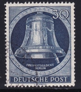 Berlin 1951 ,Freedom Bell  VF-Used single  # 9N78