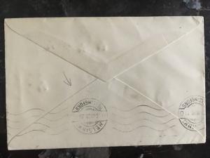 1928 London England First Flight Cover to Helsinki Finland Overnight Airmail FFC