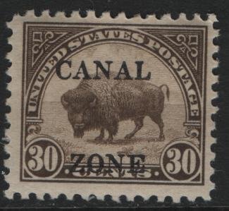 CANAL ZONE   93   MNH AMERICAN BUFFALO ISSUE  1926