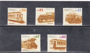 PORTUGAL SET URBAN PUBLIC TRANSPORT (2008)   MNH(**)