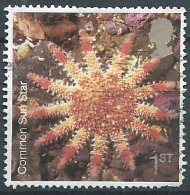 GROSSBRITANNIEN GRANDE BRETAGNE GB  2007 SEALIFE: COMMON SUN STAR 1ST  SG 270...