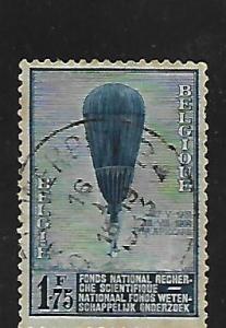 BELGIUM, 252, USED, AUGUSTE PICCARD'S BALLOON