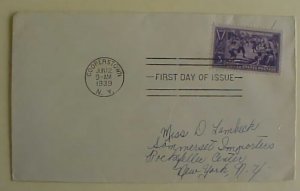 US BASEBALL FDC 1939