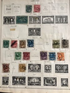 4 Album Pages of Canada