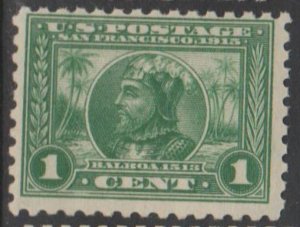 U.S. Scott #401 Balboa - San Francisco Stamp - Mint NH Single - IND