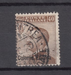 J43911 JL Stamps 1908 eritrea used #42 ovpt