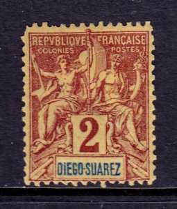 Diego Suarez - Scott #39 - MH - SCV $2.75