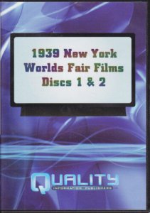 DVD 1939-40 New York World's Fair, 5½ hours. 