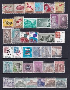 Spain a mint collection from about 1967