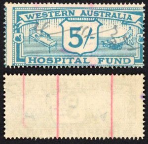 Western Australia 5/- Turquoise Hospital Fund BF11