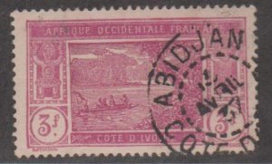 Ivory Coast Scott #76 Stamp - Used Single