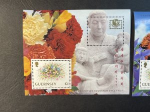 GUERNSEY # 495a-495b-MINT NEVER/HINGED--COMPLETE SET OF SOUVENIR SHEETS--1992