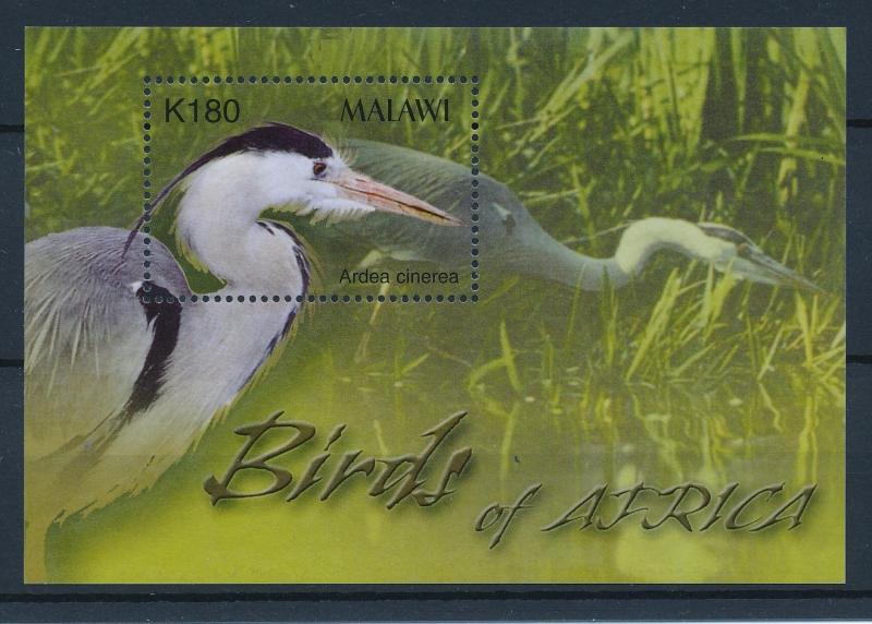 [38871] Malawi 2003 Birds Vögel Oiseaux Ucelli   MNH Sheet