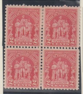 U.S. Scott #680 Fallen Timbers Stamp - Mint Block