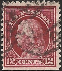 # 512a USED BROWN CARMINE BEN FRANKLIN