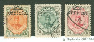 Iran #501/503/504 Used