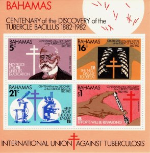Bahamas 1982 Centenary of Discovery of Tubercle Bacillus, Miniature Sheet [Mint]