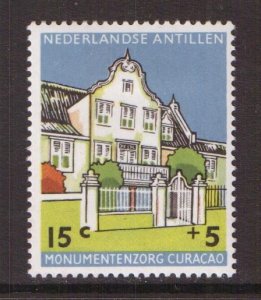 Netherlands Antilles  #B45  MH  1959  historic buildings  15c