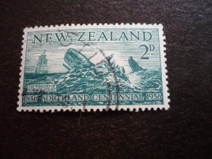Stamps - New Zealand - Scott# 313 - Used Part Set of 1 Stamp