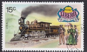 Liberia 632 Early Locomotive Trains 1972