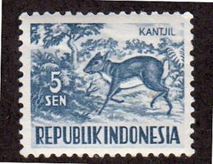 Indonesia 424 - Mint-NH - Lesser Malay Chevrotain (cv $0.25) (2)