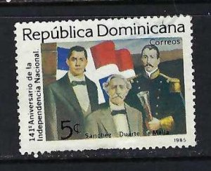 DOMINICAN REPUBLIC 932 VFU FLAG V374-9