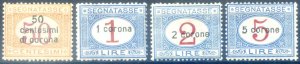 Dalmatia. 1922 Tax Mark. Lingues.