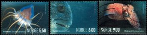 Norway #1389-91  Used - Marine Life (2004)