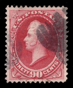 MOMEN: US STAMPS #155 USED VF+ LOT #90019*