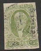 MEXICO 3, 2Reales, USED. VF. (1194)