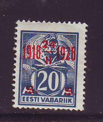 Estonia Sc 88 1928 20 s 10 yrs Independence stamp