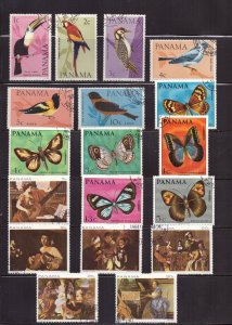 A3173   PANAMA           Collection       Three Pages        Used