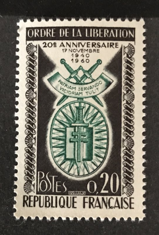 France 1960 #977, MNH