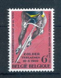 Belgium 1969 World Championship Cycle Races stamp. MNH. Sg 2118