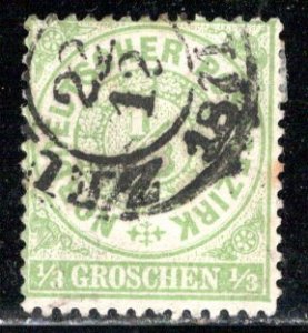 German States North German Confederation Scott # 2, used