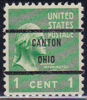 Precancel - Canton, OH PSS 804-71 - Bureau Issue