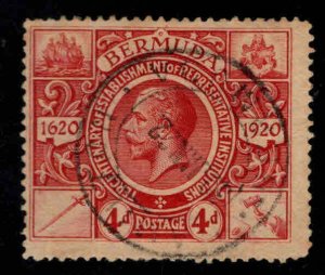 BERMUDA Scott 77 Used KGV stamp CV $37.50