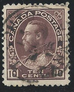 Canada #116 10c King George V