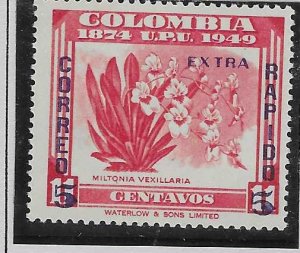 Colombia #C232  5c on 11c overprint MNH)  CV $0.50