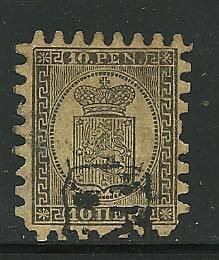 Finland # 8 type III, Used.