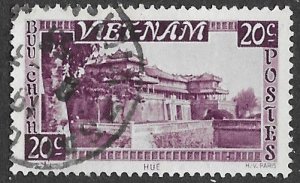 Vietnam # 2   Imperial Palace  -  20c   (1)  VF Used