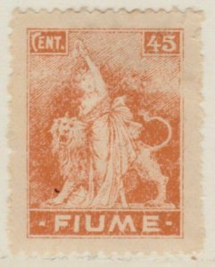 Italy Colony Fiume 1919 45c MH* A18P24F412