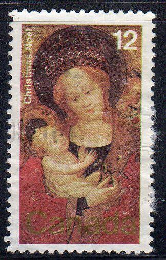 Canada 773 - Used-H - Madonna of the Flowering Pea (Art)