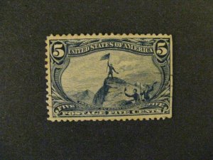 US #288 used  a20.12 1906