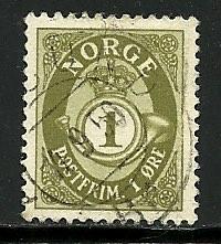 Norway # 162, Used