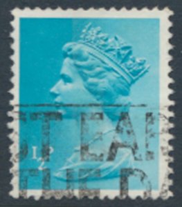 GB  Machin ½p X843  Used SC# MH22  see scans & details