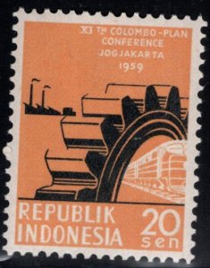 Indonesia Scott 484 MH* stamp