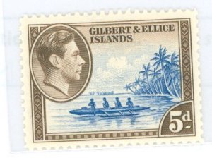 Gilbert & Ellice Islands #46 var Mint (NH) Single