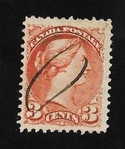 Canada 1872 - U - Scott #37C *